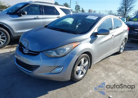 2012 Hyundai Elantra Gls (Ulsan Plant) из США, поврежденный, VIN KMHDH4AE2CU356888